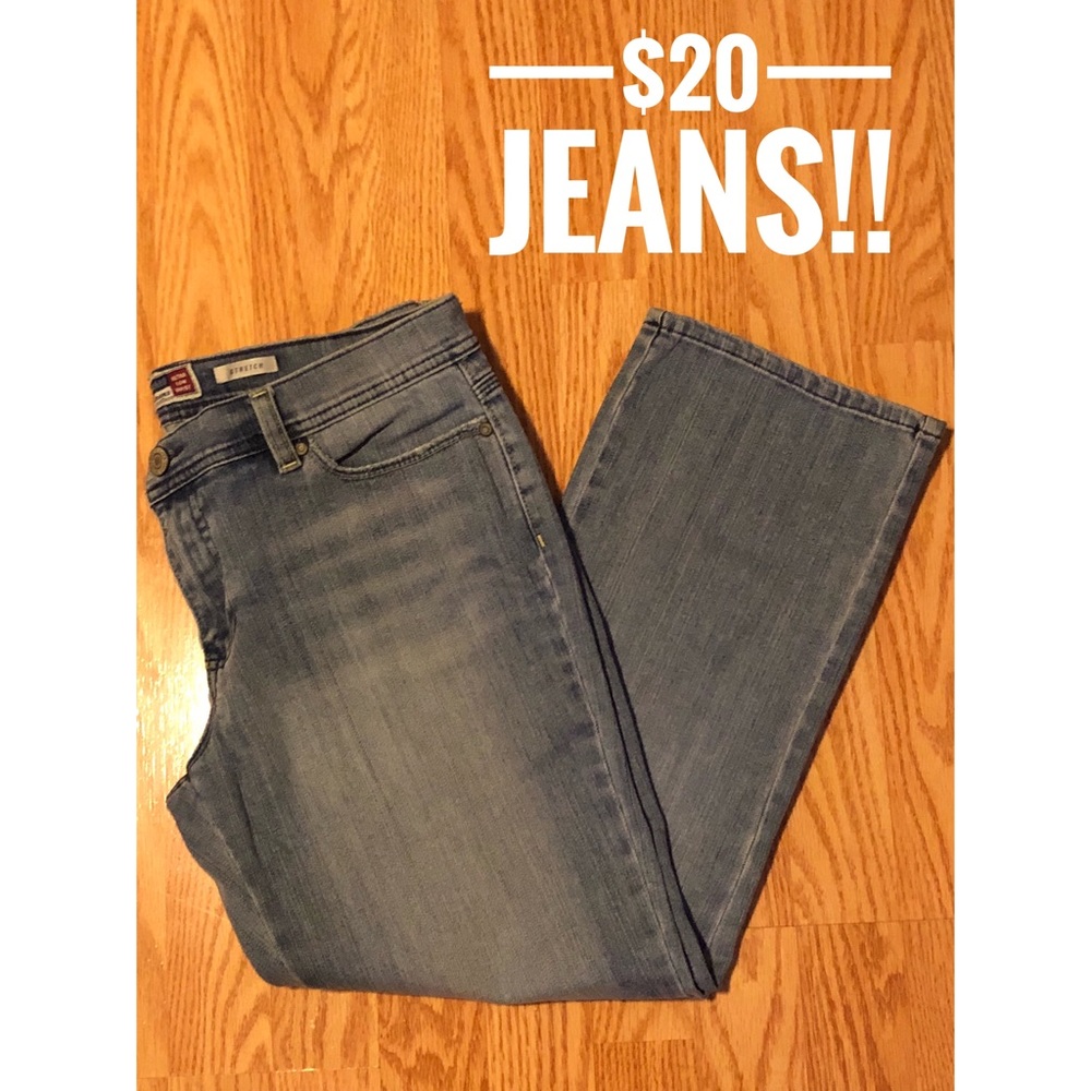 Old Navy Ultra Low Waist Denim Cropped Jeans